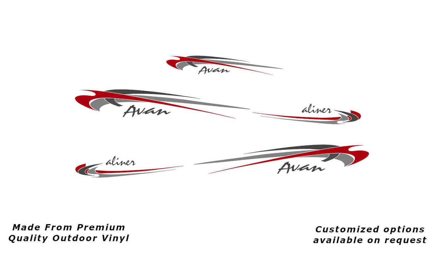 AVAN ALINER 2012-2014 STANDARD DECAL KIT