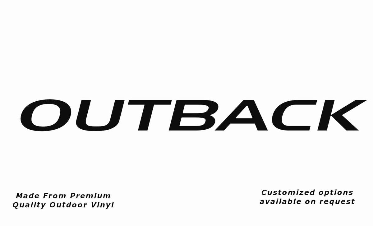 Jayco Outback 2008 Caravan Replacement Decals & Stickers – Katowse ...