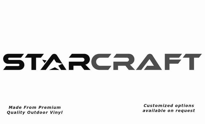 Jayco Starcraft 2011 Caravan Replacement Vinyl Decals & Stickers ...