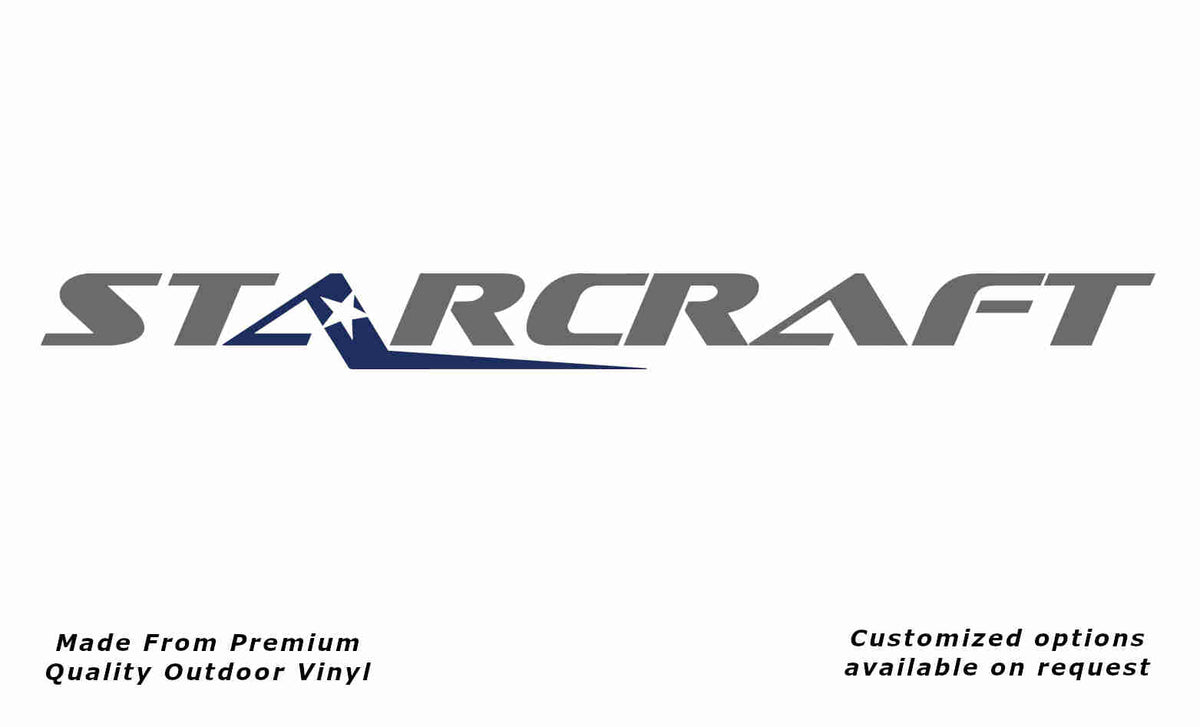 Jayco Starcraft 2013-2015 Caravan Replacement Vinyl Decals & Stickers ...