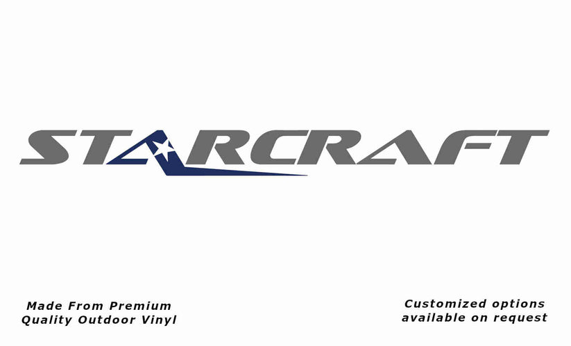 Jayco Starcraft 2013-2015 Caravan Replacement Vinyl Decals & Stickers ...