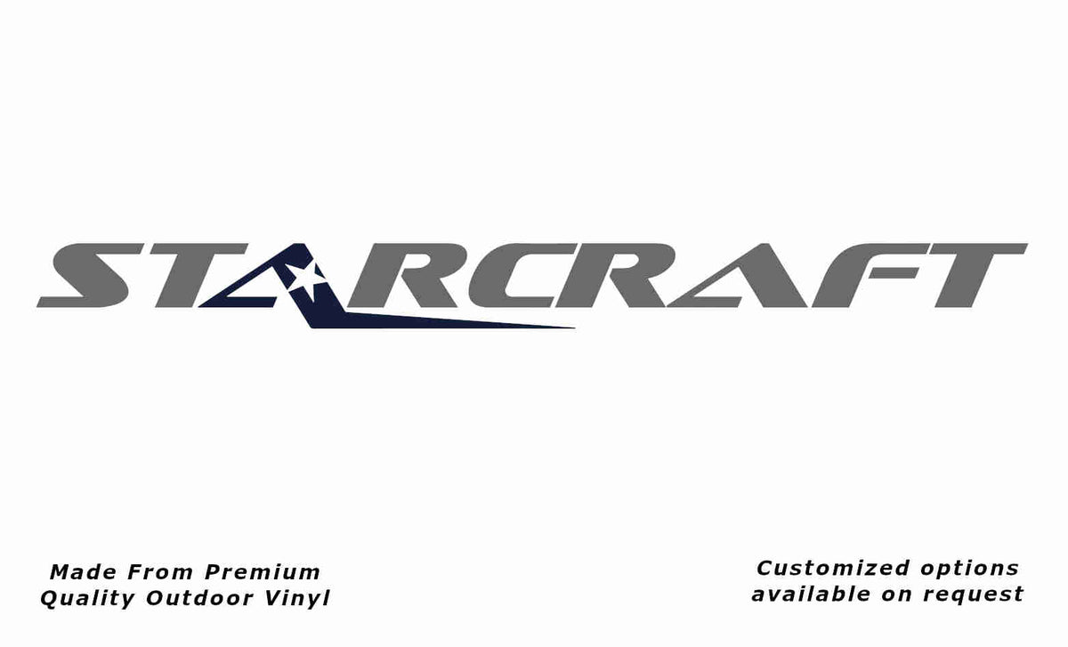 Jayco Starcraft 2013-2015 Caravan Replacement Vinyl Decals & Stickers ...